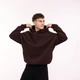 Худі чоловіче Urbanist Pobedov на флісі one size шоколад (24326) - зображення 6