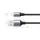 Кабель UGREEN US199 USB 2.0 AM to Lightning M 1m 2.4A Black (60156) - зображення 2