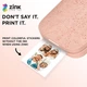 Фотобумага HP CutOut Sticker Zink 2"x3" Глянцевая Самоклеющаяся 30 л (HPIZ2X330C) - изображение 3