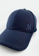 Бейсболка фулка STRETCH COTTON на резинке NEW YORK темно-синего цвета L/XL (59-60 см) - изображение 2