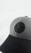 Бейсболка фулка STRETCH COTTON на резинке TOMMY HILFIGER комбинированная серо-черного цвета L/XL (59-60 см) - изображение 3