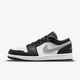 Кроссовки мужские Jordan 1 Low 45 Черно-белый 553558-040 - изображение 3