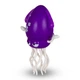 Умная игрушка с голосовым управлением Kalmarini Dencerini Interactive Ukrainian, Purple - изображение 2