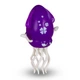 Умная игрушка с голосовым управлением Kalmarini Dencerini Interactive Ukrainian, Purple - изображение 1