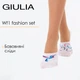 Классические женские подследники Giulia WF1 FASHION SET 2404 36/40 White-white, носки кроткие - изображение 1