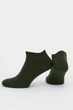 Носки короткие мужские Giulia MS1 SOFT PREMIUM CLASSIC [MS1C/Sl-cl] 42/44 Khaki, однотонные хлопковые Джулия - изображение 2