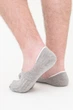 Чоловічі слідки Giulia MF1 TERRY CLASSIC 39/42 Grey-light grey melange, шкарпетки низькі, махрові - зображення 3