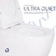 Унітаз підвісний Qtap Robin Ultra Quiet безобідковий з сідінням Soft-close 520x365x365 мм WHITE - изображение 7