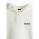 Худи H&M 1122659 белый BAHN MI S - изображение 3