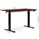Комп'ютерний стіл ModernHome by Multistore електричне регулювання 140 x 70 Чорно-коричневий (JNI-D60-1-5) - зображення 4