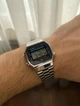 Чоловічий годинник Casio A168WA-1W - изображение 10
