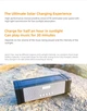 Портативна Bluetooth колонка ES-T68 20W з сонячною зарядкою, ліхтарем та вологозахистом. - зображення 10