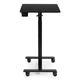 Mobilne biurko komputerowe ModernHome by Multistore regulowane 70 x 48 Czarne (JNI-PN01-1-16) - obraz 3