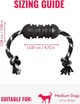 Zabawka dla psów Kong Extreme Dental with Rope M Czarna (35585356419) - obraz 3