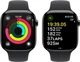 Smartwatch Apple Apple Watch Series 11&nbsp;GPS + Cellular 46mm&nbsp;Jet Black Aluminium Case with Black Sport Band M/L (MFC44) - obraz 4