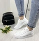Кроссовки женские EMELI 915/5, натуральная кожа, 37 белые (2708) - изображение 3