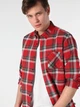 Рубашка хлопковая мужская Colin's CL1063193RED XL Red (8683197580573) - изображение 6