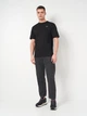 Футболка хлопковая спортивная длинная мужская Reebok 3P RI Left Chest Logo 100075816 S Черная (1200143304600) - изображение 3