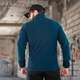 Флісова Кофта Patriot ДСНС з липучками для шевронів 2XL синя - зображення 2