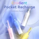 Универсальная батарея Vention 5000mAh 20W PD USB-C Lightning с кабелем Gradient Blue (FHWL0) - изображение 5