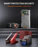 Пусковий пристрій з повітряним компресором Geeneu 8000A Peak 16800mAh з функцією Power Bank + ліхтар має чохол (твердий кейс) - изображение 4