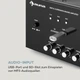 Цифровой усилитель звука auna AMP-218 BT 5.1 (10034623) - зображення 4