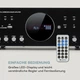 Цифровой усилитель звука auna AMP-218 BT 5.1 (10034623) - зображення 8
