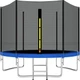 Siatka zewnętrzna do trampoliny Springos 300-312 cm 6 słupków (TSN-10FT 6N 305 CM) - obraz 2