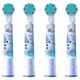 Насадки для електричної зубної щітки Oral B Kids Frozen Крижане серце фроузен набір насадок до електрощітки ельза і анна орал б , 4 шт - зображення 2