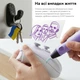 3D-ручка RZTK ArtPen с разноцветным эко-пластиком 250 м + Книга с трафаретами Purple - изображение 11