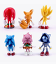 Набор игровых фигурок Соник ежик и герои из мультфильма Sonic the Hedgehog 6 шт (SVS) - изображение 2