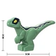 Конструктор маленький динозавр дитинча велоцираптор зелений Jurassic World бебі раптор Baby Raptor Velociraptor - изображение 2
