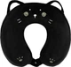 Подушка для шеи ARDESTO Travel Black Cat Полиуретановая пена 30х30 см (ART3033NEP) - изображение 1