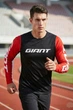 Рашгард мужской GIANT ◆ Downhill / MTB / Бег / Фитнес ◆ летний сетчатый ◆ дышащий ◆ полиэстер ◆ красно-черный XL - изображение 6
