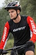 Рашгард мужской GIANT ◆ Downhill / MTB / Бег / Фитнес ◆ летний сетчатый ◆ дышащий ◆ полиэстер ◆ красно-черный XL - изображение 3