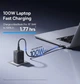 Мережевий зарядний пристрій Baseus EnerFill FE11 100W Fast Charger 2C+U - зображення 5