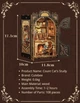 Букнук конструктор Cutebee Count Cat's study - изображение 7