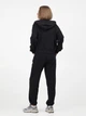 Толстовка на молнии с капюшоном женская New Balance Small Logo WJ41501BK L Черная (197375432038) - изображение 8
