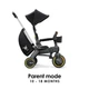 3-колесный велосипед Doona Liki Trike S5 Nitro Black, SP550-99-033-015 - изображение 2