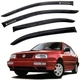 Дефлектори вікон ветровики Volkswagen Vento 1991-1998 Седан Скотч 3M Voron Glass - изображение 1