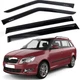Дефлектори вікон вітровики Skoda Fabia 2007-2014 Універсал Скотч 3M Voron Glass - зображення 1