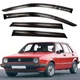 Дефлектори вікон ветровики Volkswagen Golf II 5d 1983-1992 Хечбек Скотч 3M Voron Glass - зображення 1