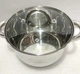 Кастрюля из нержавеющей стали с крышкой Bohmann 24 см, 6.6 л (BH-1424) - изображение 3