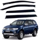 Дефлектори вікон вітровики Mitsubishi Pajero Sport 2008-2015 Скотч 3M Voron Glass - зображення 1