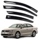 Дефлектори вікон ветровики Volkswagen Jeeta 2010-2015 Седан Скотч 3M Voron Glass - изображение 1