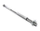 Гантельный гриф прямой EasyFit EF-8065 с винтовыми замками 1.2 м, Ø 25 мм, хромированный - изображение 1