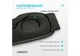 Маска для сна (повязка для глаз) 3D EasyFit Dream EF-0910-BK с эффектом памяти (обхват головы 58–71 см) Черный - изображение 5