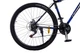 Велосипед CrossBike Everest 29"19" Чорний-Синій - изображение 4