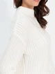 Светр в'язаний жіночий Camel Active KNITWEAR 309571-4K45-01 M Білий (4064478884643) - зображення 5
