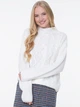 Светр в'язаний жіночий Camel Active KNITWEAR 309571-4K45-01 M Білий (4064478884643) - зображення 6